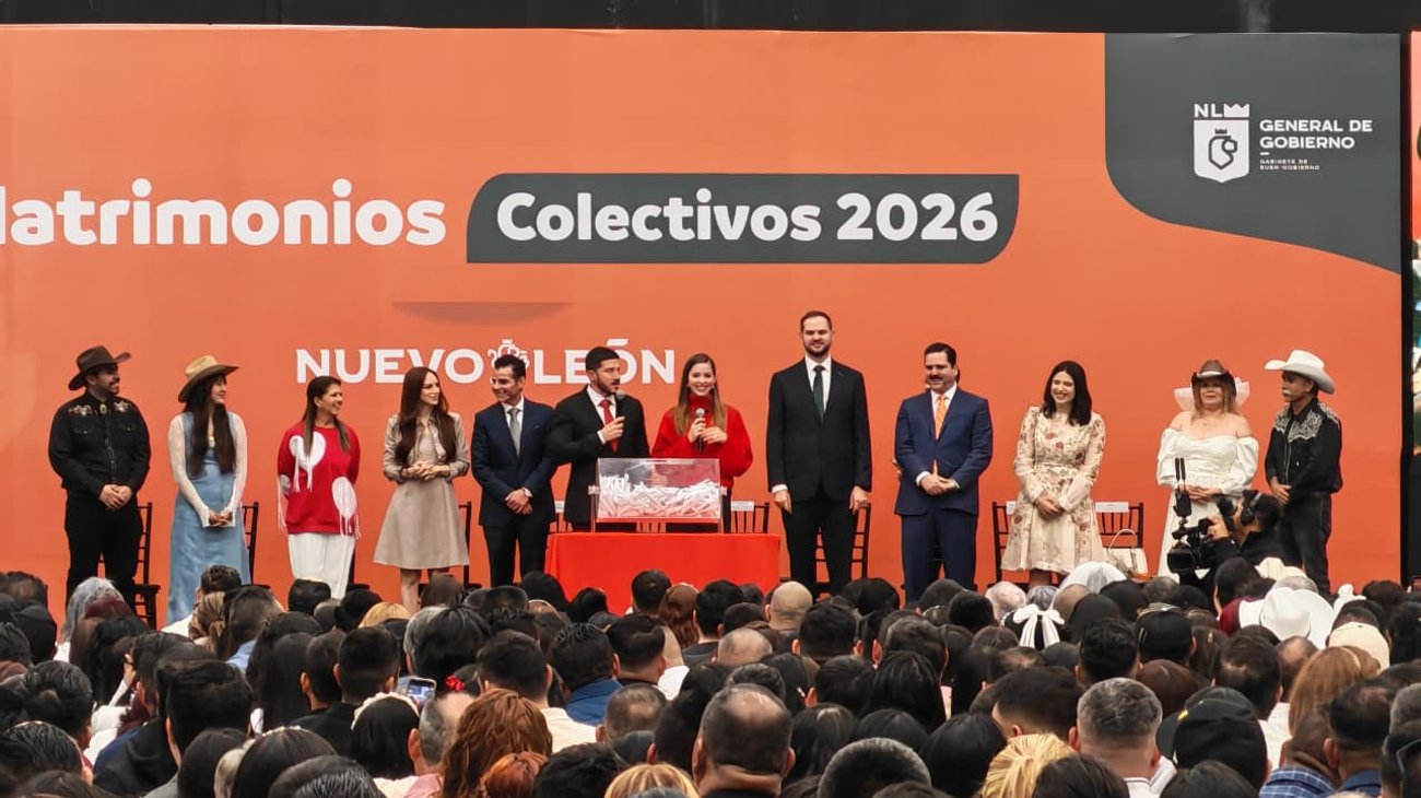 Celebran Matrimonio Colectivo 2026 en Nuevo León 