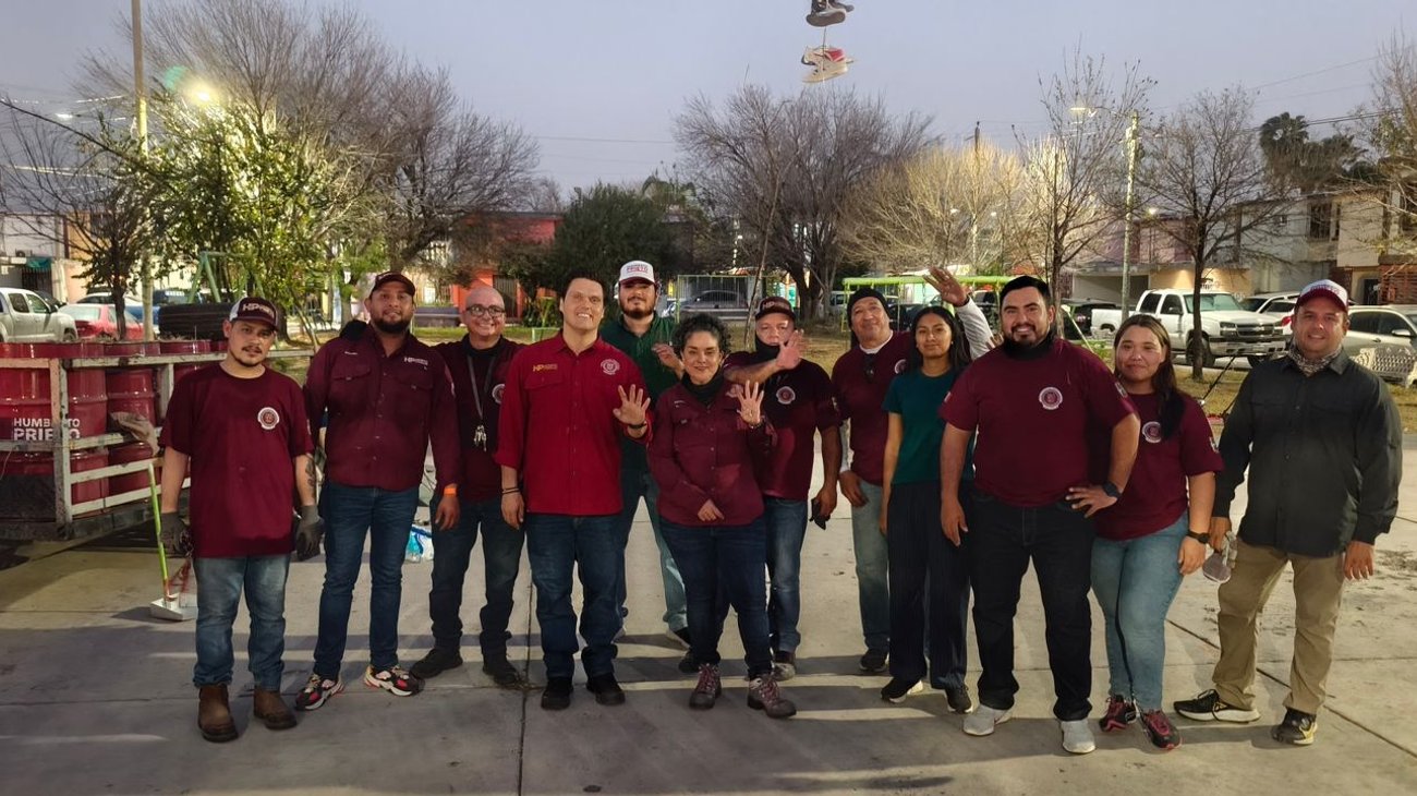 Programa Limpiemos Reynosa llega a la colonia Loma Linda