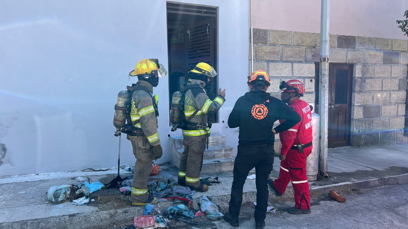 Flamazo deja cinco lesionados en colonia Lomas de Santa Cecilia