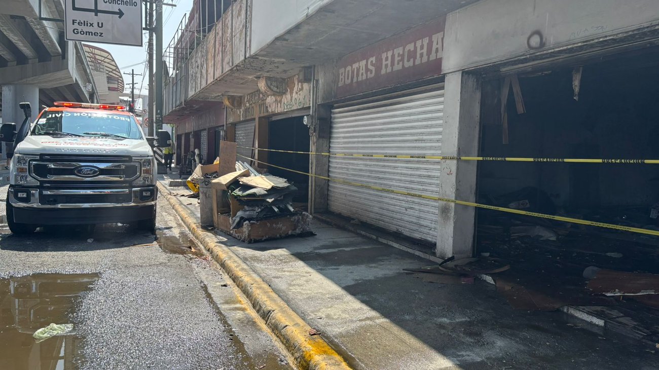 Incendio en local abandonado moviliza a cuerpos de auxilio