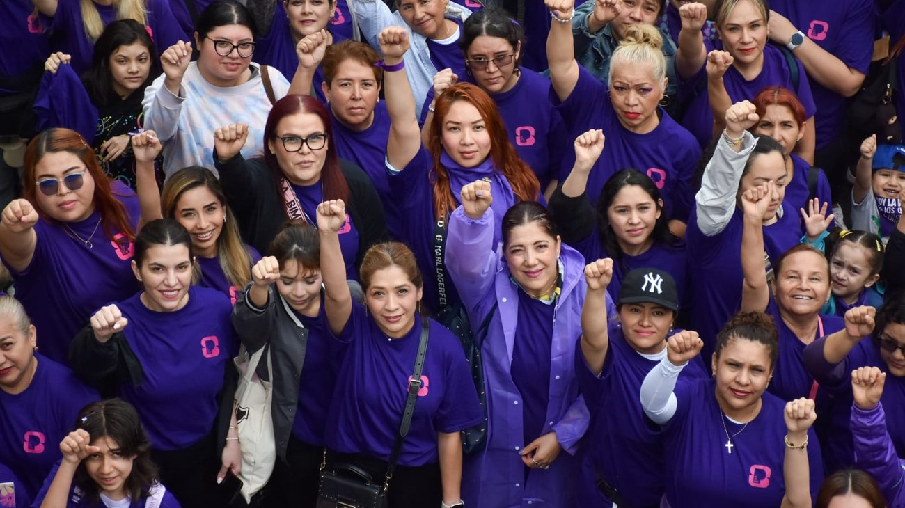 Conmemora DIF de San Pedro el 8M con caminata colectiva