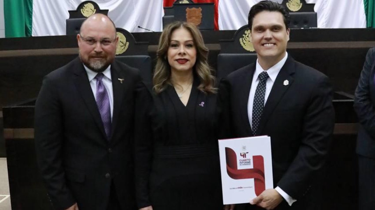 Congreso de Tamaulipas recibe informe de Américo Villarreal