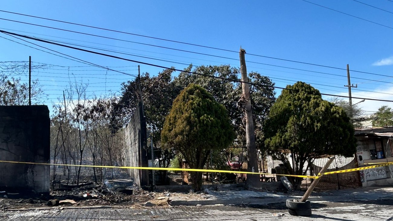 Se incendia terreno baldío en el municipio de Guadalupe
