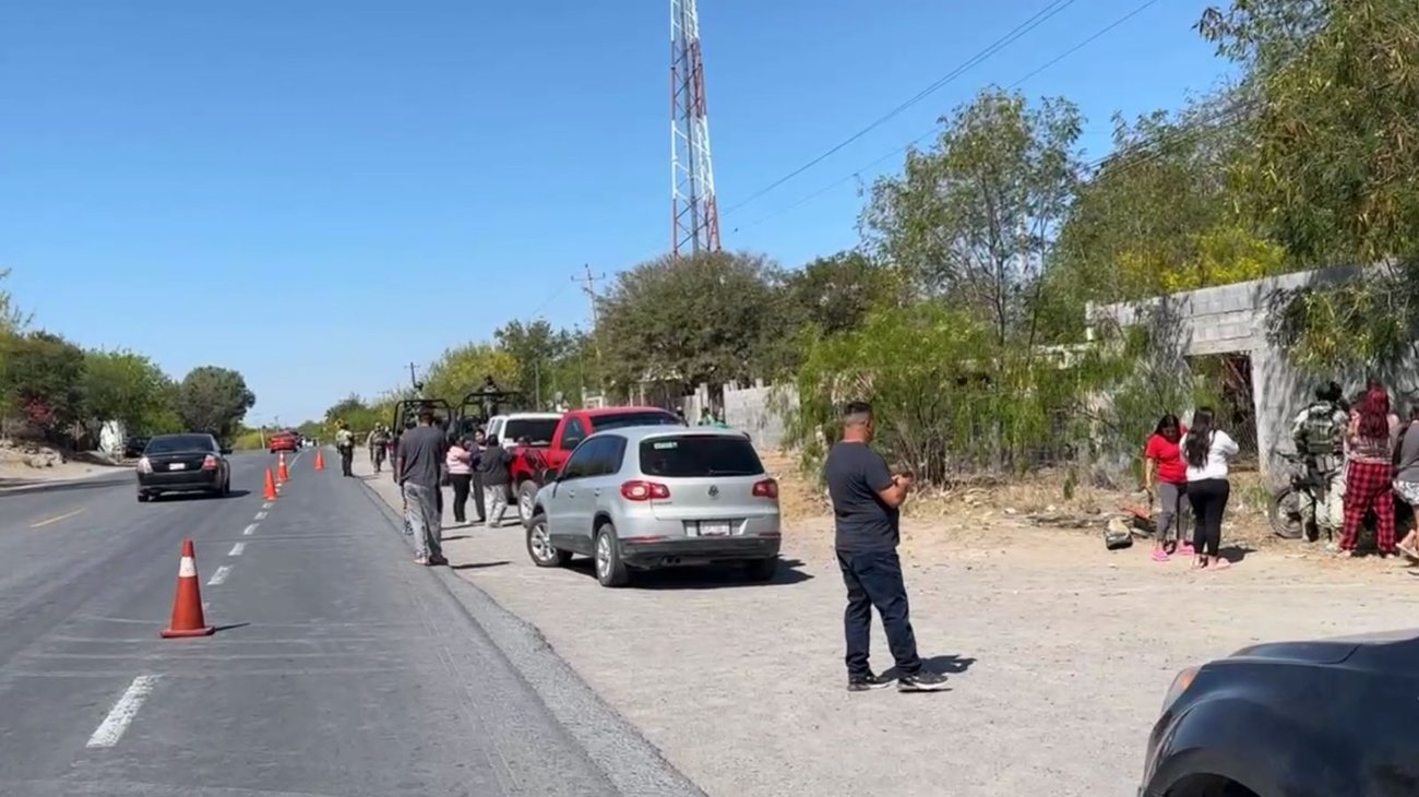 Motociclista resulta lesionado tras accidente con unidad militar