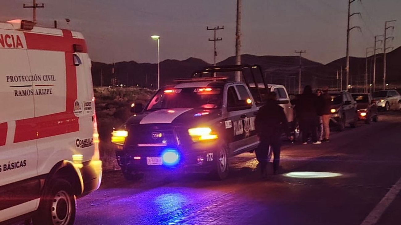 Tragedia en Ramos Arizpe: muere joven tras volcadura