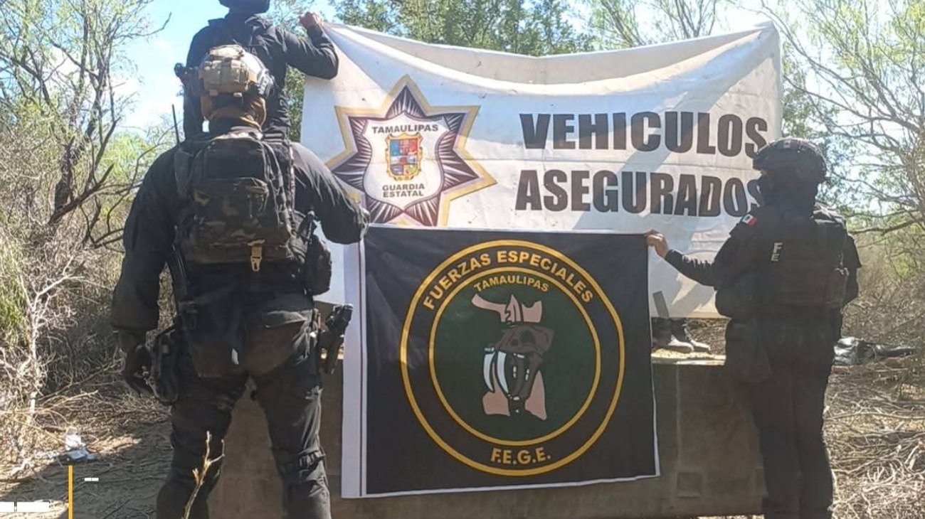Operativo en Tamaulipas deja vehículo “monstruo” asegurado