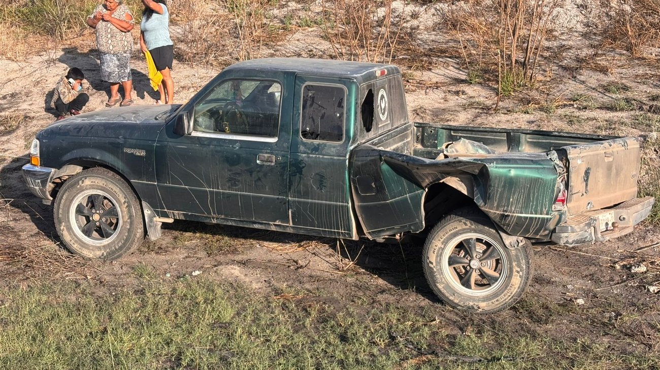 Accidente en Matamoros deja dos lesionados en El Moquetito