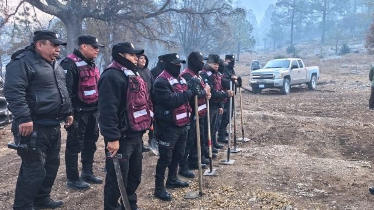 Activan Plan Tamaulipas por incendio en Miquihuana