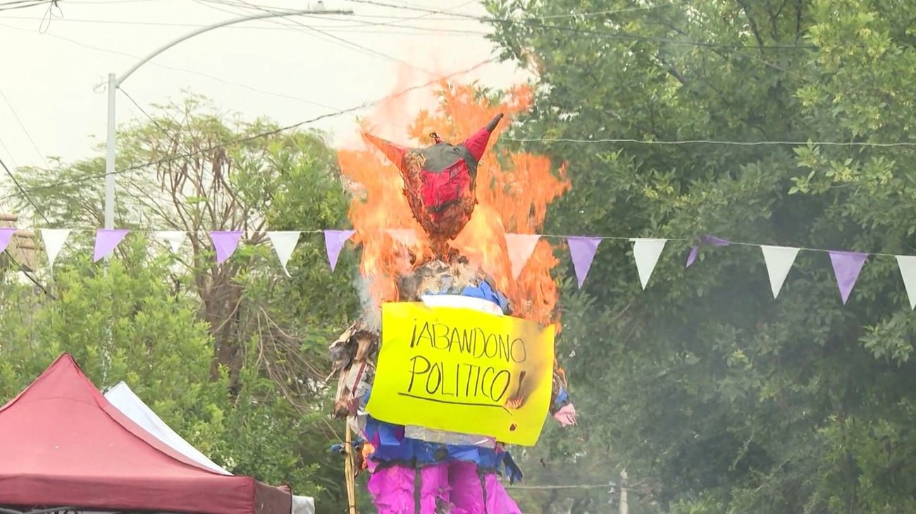 Celebran 84 años de la Quema de Judas en la colonia Obrerista