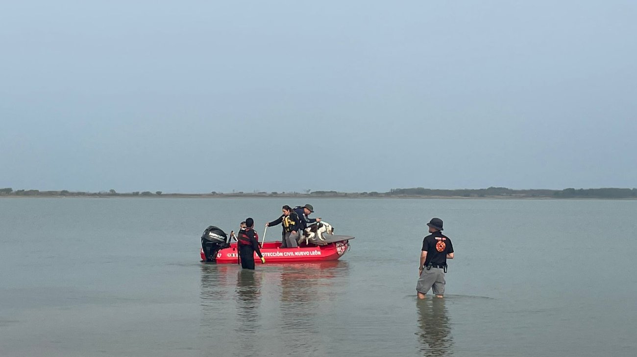 Suspenden búsqueda de hombre extraviado en presa El Cuchillo