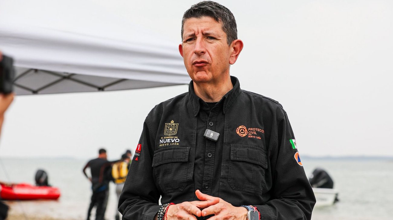 Continúa la búsqueda de hombre en la presa El Cuchillo