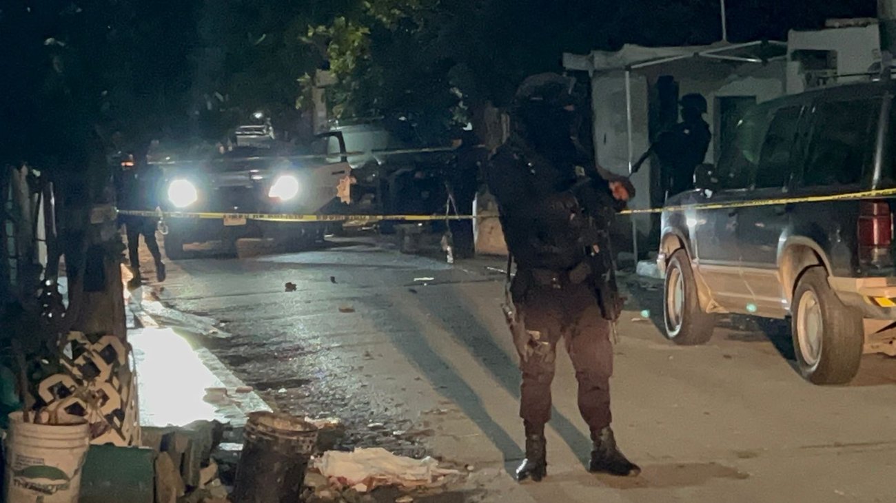 Ejecutan a hombre en la colonia Villa Santa Cecilia, en Monterrey