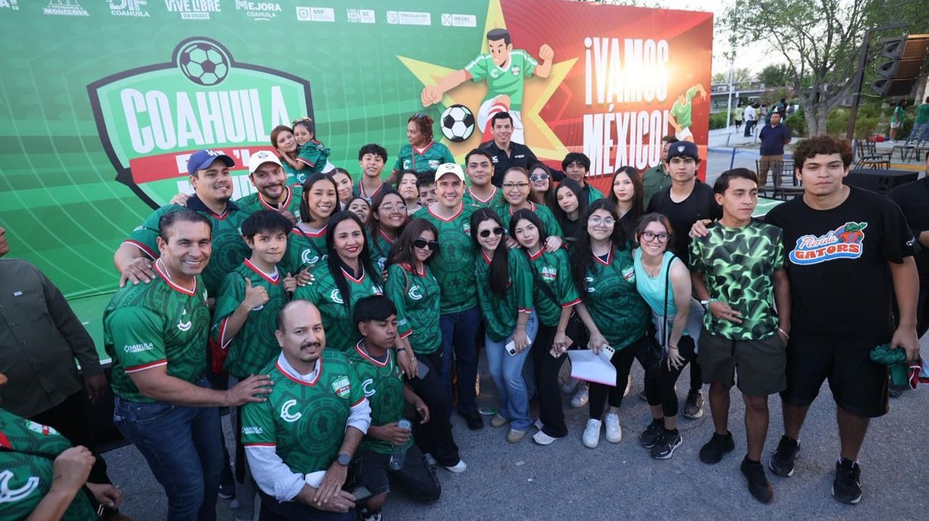 Coahuila lanza caravanas rumbo al Mundial 2026