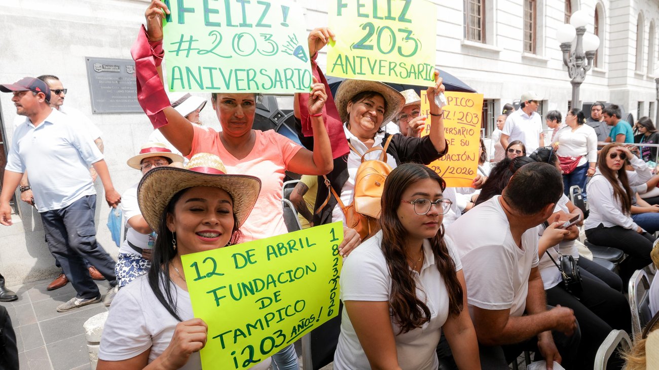 Celebran 203 aniversario de la fundación de Tampico 
