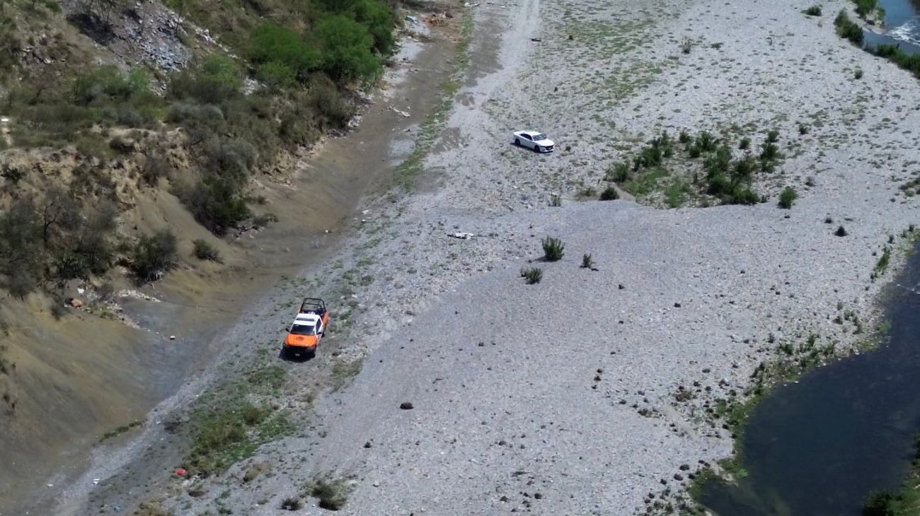 Hallan a hombre sin vida en el Río Santa Catarina en Guadalupe
