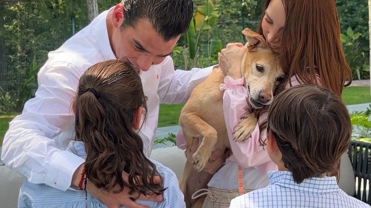 Miguel Flores promueve adopción con el rescate de "Caramela"