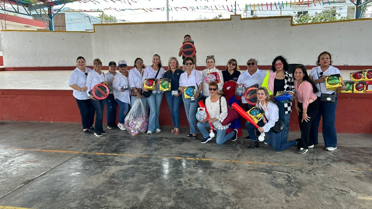 Unen fuerzas en Reynosa para regalar sonrisas a la niñez