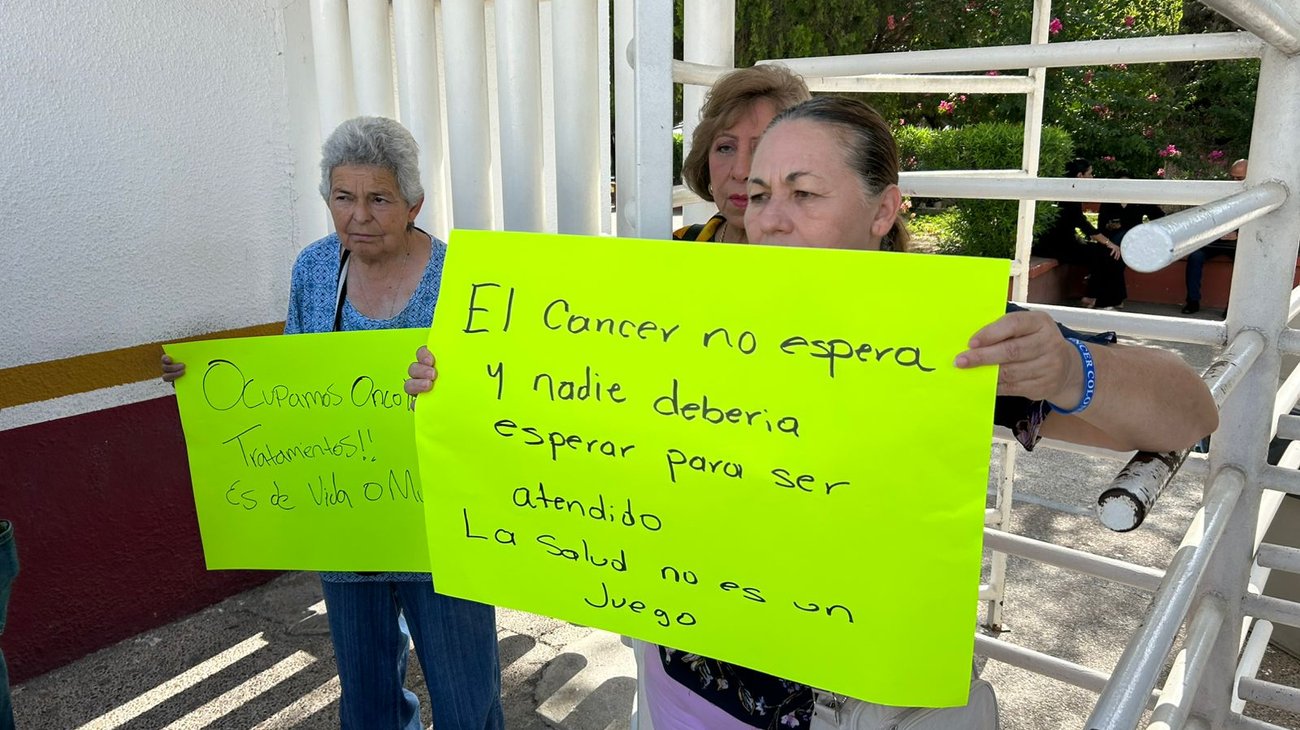 Pacientes exigen oncólogo tras despido en Pemex Reynosa