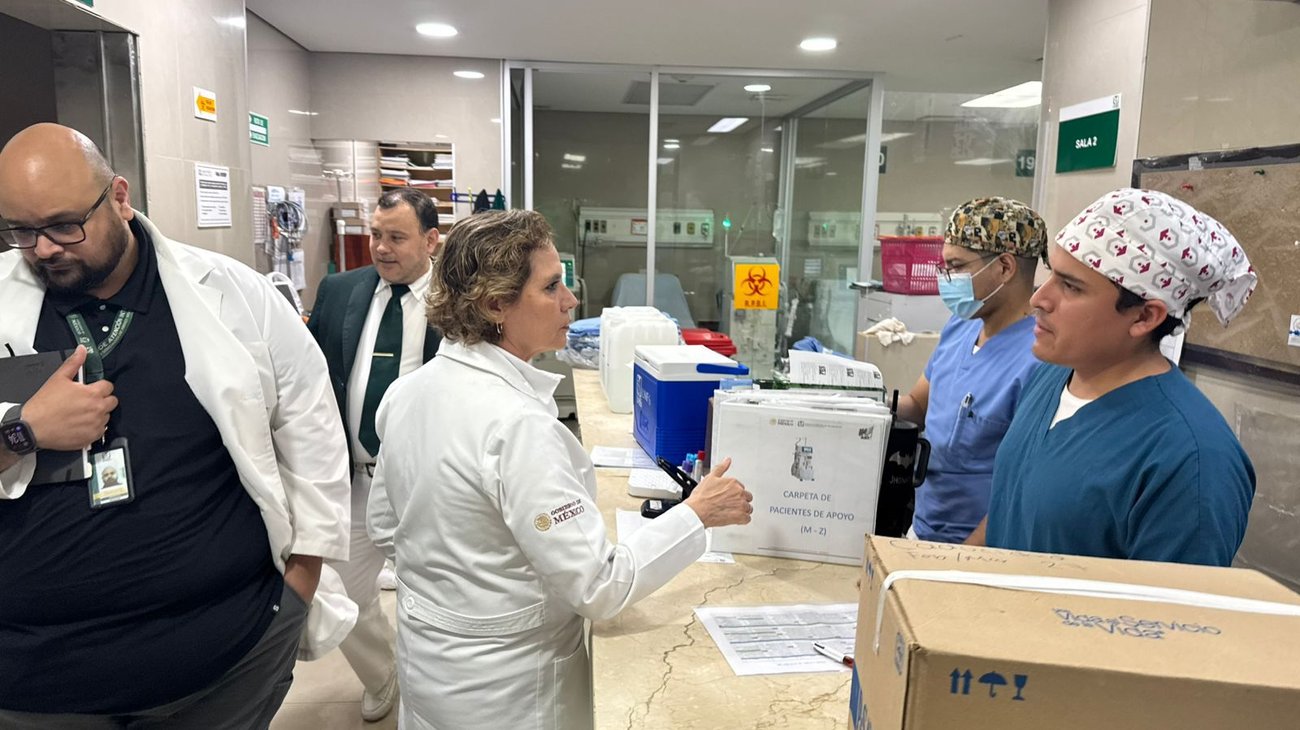 Recorre delegada del IMSS hospitales para verificar instalaciones