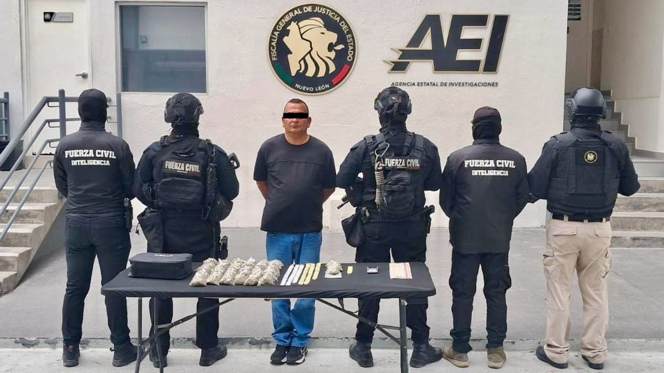 Capturan en Guadalupe a objetivo prioritario con drogas