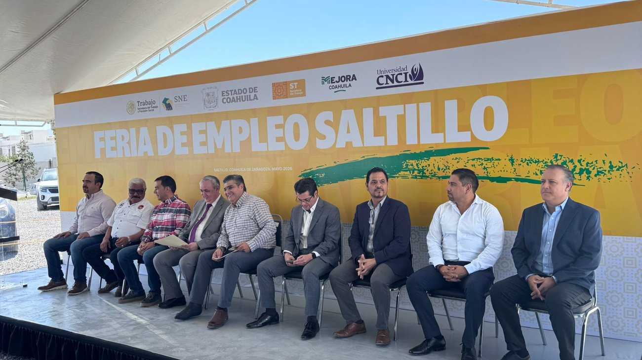 Feria del empleo de Saltillo reúne a más de 500 personas 