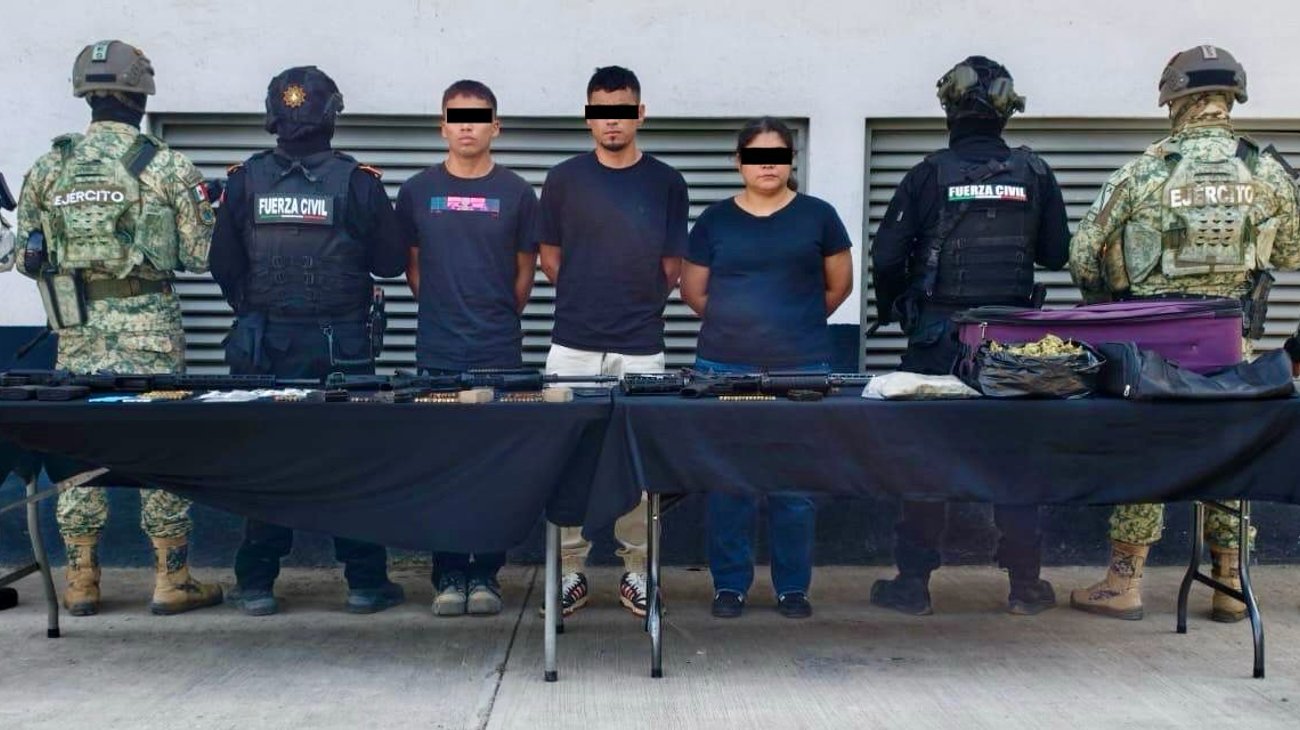Capturan a personas armadas en operativo de inteligencia