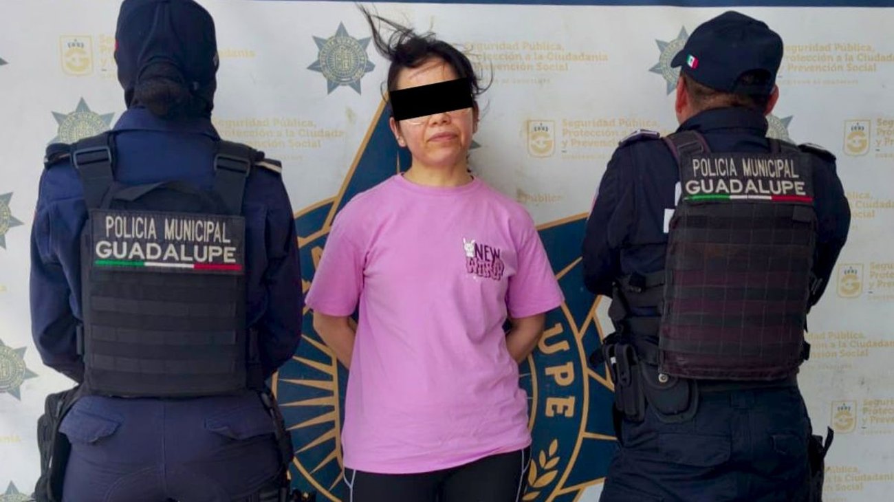 Detienen en Guadalupe a mujer con vehículo con reporte de robo