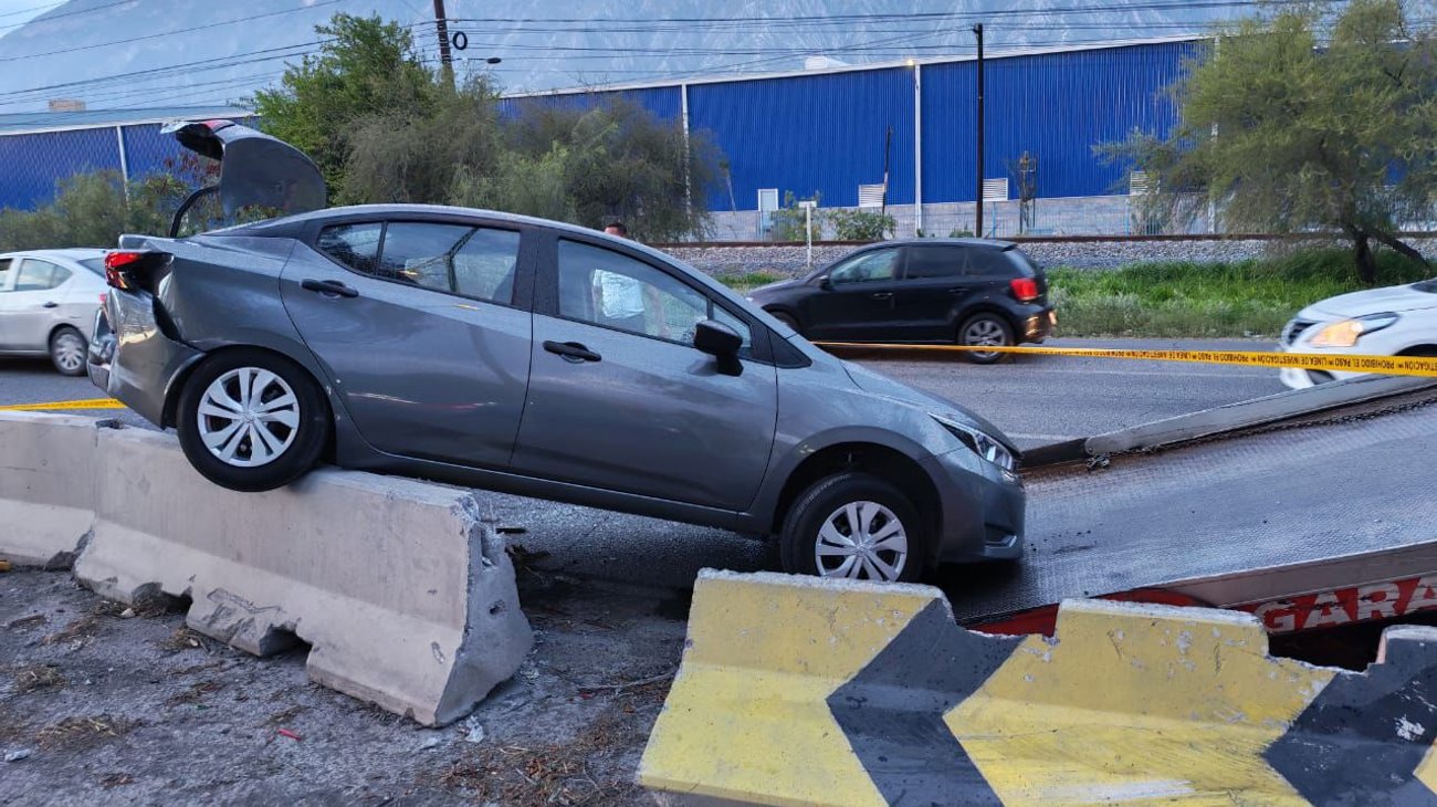 Persecución termina con detenido en Santa Catarina 