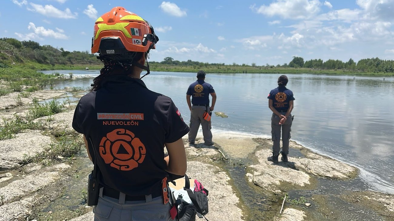 Buscan a hombre que cayó a un río en Cadereyta