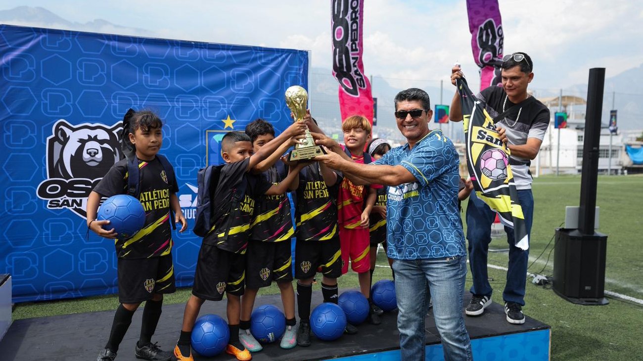 Premia San Pedro a ganadores del Mundialito 2026