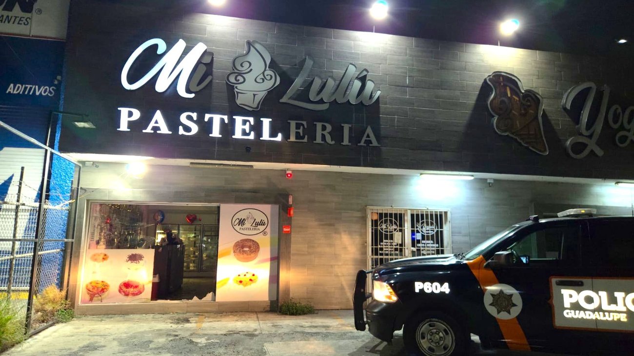 Detienen a hombre por daños a pastelería en Guadalupe