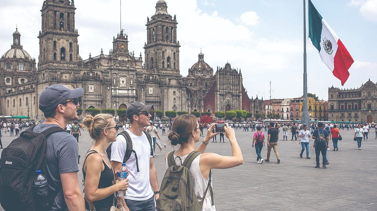 Crece 8% llegada de turistas internacionales a México