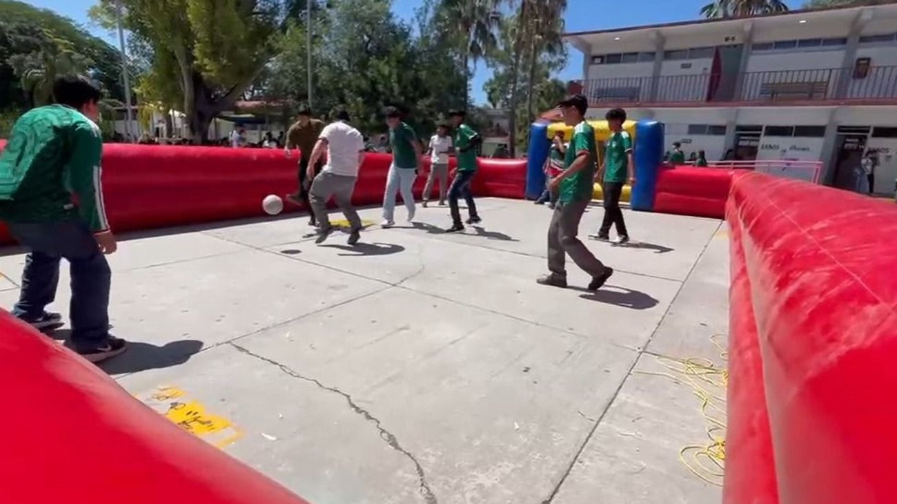 CBTis 236 se une a la fiebre del fútbol con gran festejo