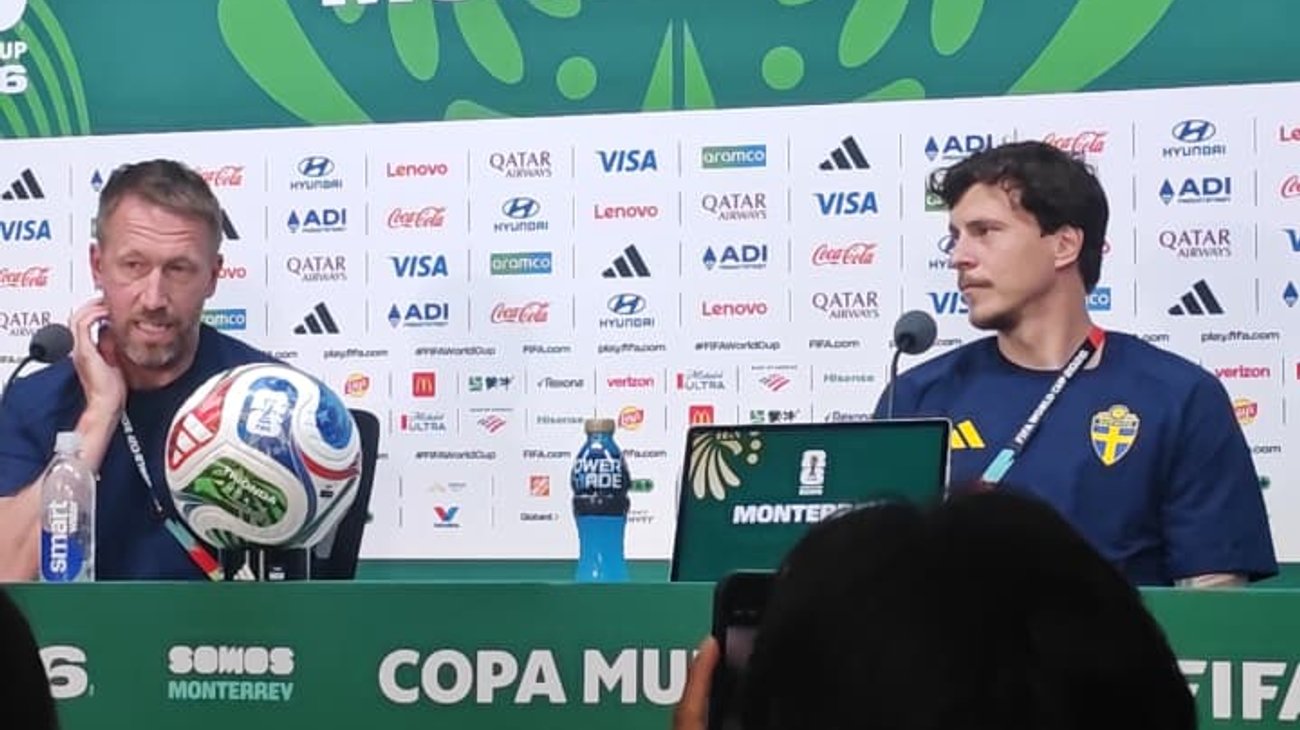 Suecia afina detalles para su debut mundialista en Monterrey