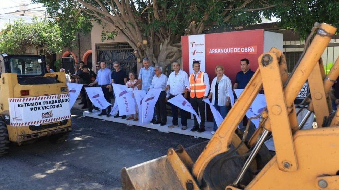 Eduardo Gattás arranca obras de pavimentación en Las Misiones