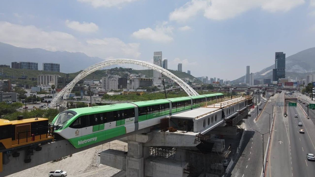 Llega monorriel a Torre Rise y suma 18.2 km de continuidad