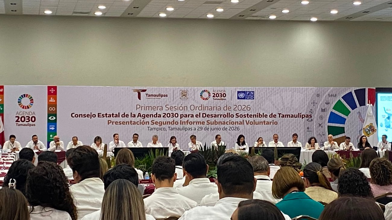 Tamaulipas reporta avances en cumplimiento de la Agenda 2030