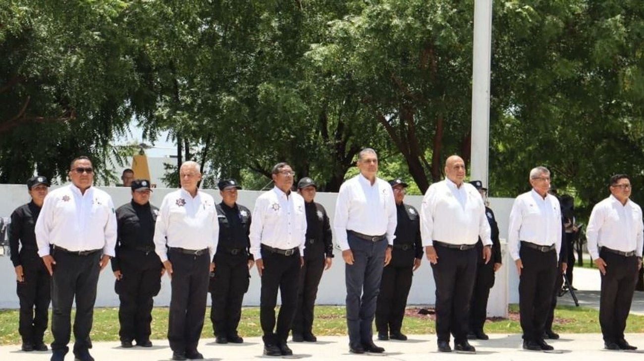 Egresan 33 elementos de seguridad del curso de medicina táctica
