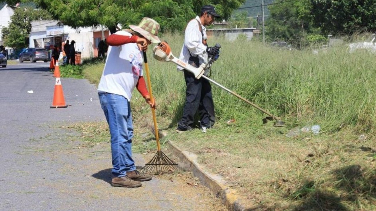 Eduardo Gattás supervisa limpieza y mantenimiento en Victoria