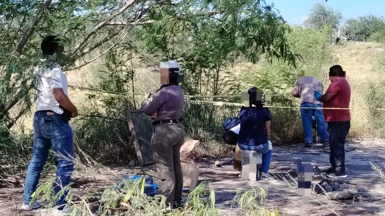 Colectivo localiza restos óseos durante búsqueda en Reynosa