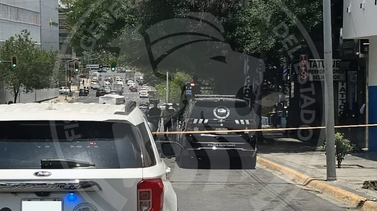 Aseguran droga tras cateo en el centro de Monterrey 