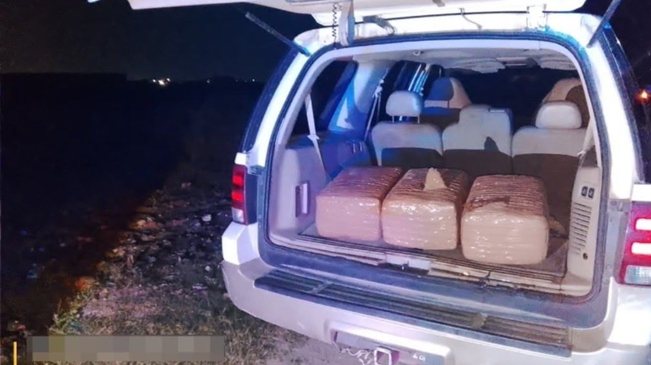 Detienen a cuatro hombres con presunta marihuana en Matamoros