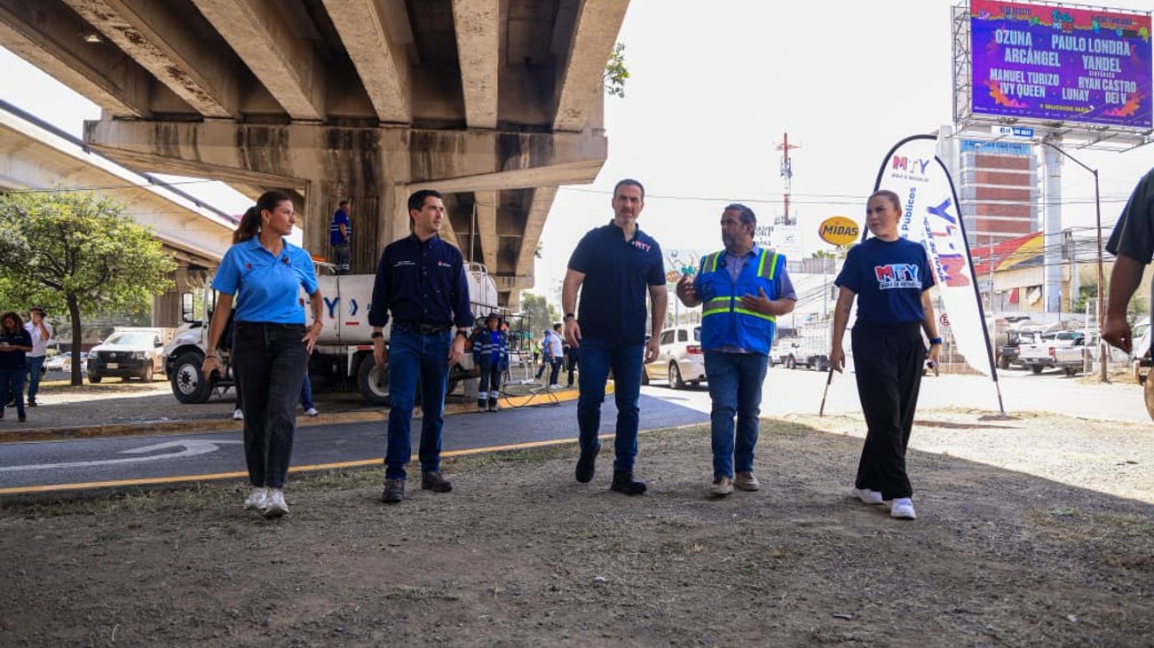 Inicia Monterrey mantenimiento de 3.4 kilómetros en Alfonso Reyes
