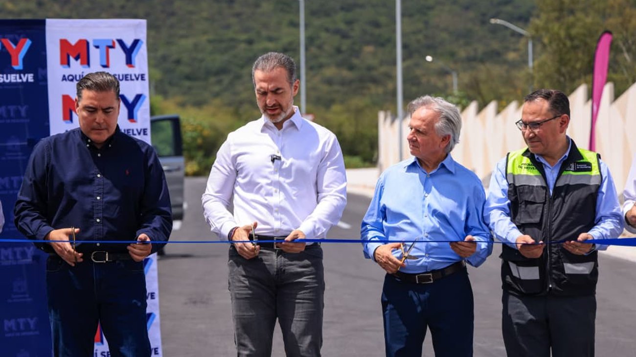 Abre Adrián de la Garza ampliación de avenida Pedro Infante