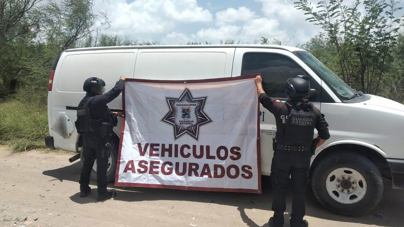 Guardia Estatal recupera camioneta con reporte de robo en Reynosa