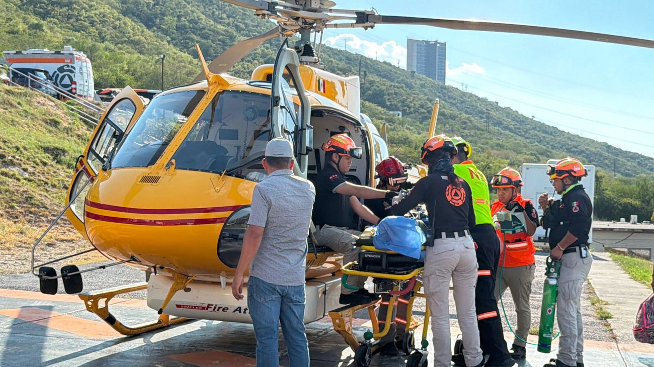Niña de 2 años cae de motocicleta y resulta grave en Dr. Arroyo