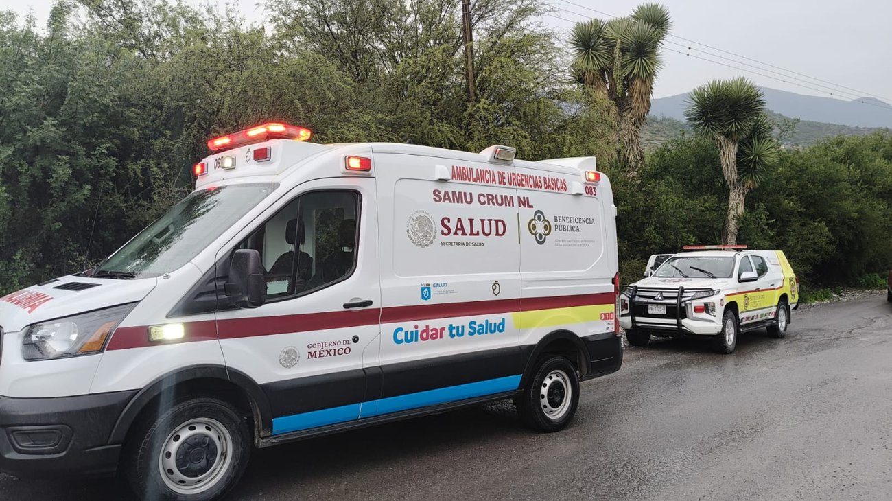 Mujer resulta lesionada tras caerle un rayo a su casa en Galeana