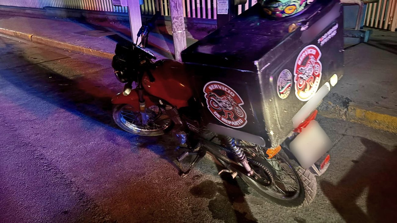 Recuperan motocicleta robada y detienen a joven en Guadalupe