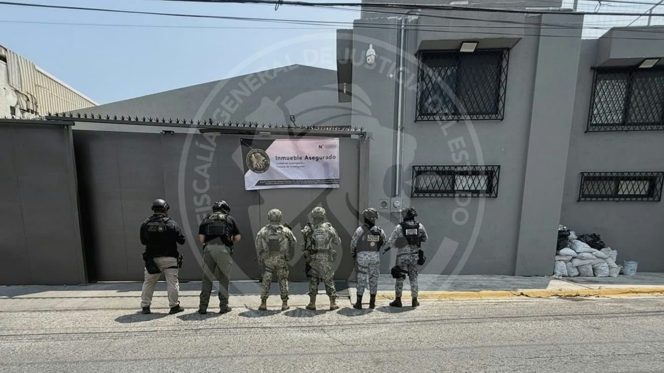 Cateo en Colinas de San Jerónimo deja cinco camionetas aseguradas