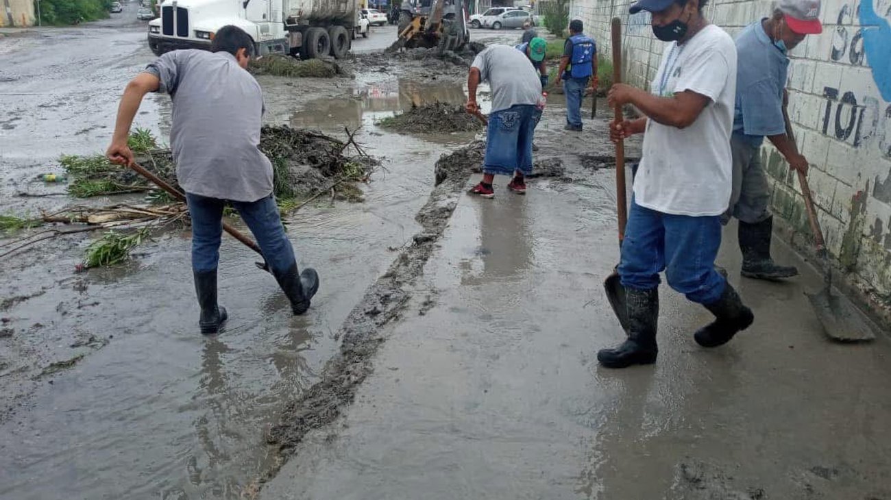 Nuevos encharcamientos afectan viviendas de Reynosa